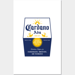 Cardano Beer Label Posters and Art